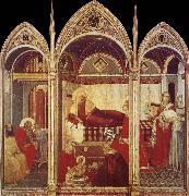 Ambrogio Lorenzetti Birth of the Virgin oil painting on canvas